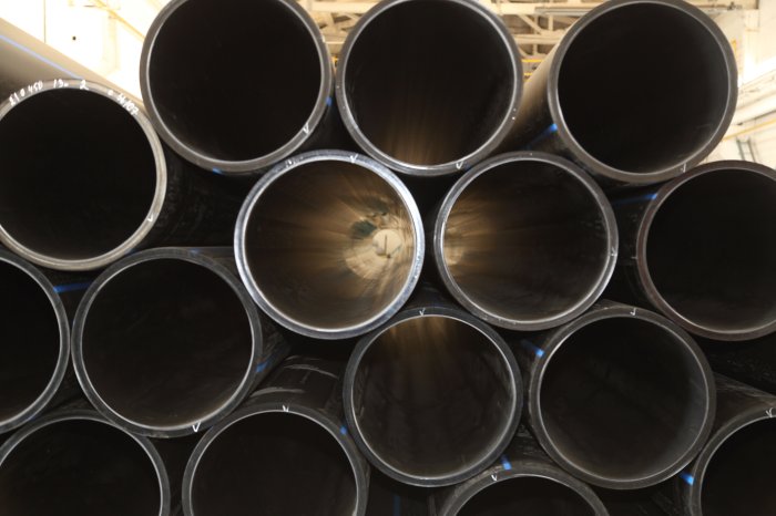 Защита ПНД труб от ультрафиолета при установке на открытом воздухе